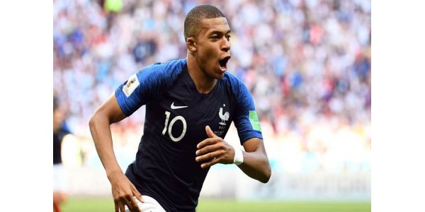 Mbappe er forbundet med fire mål